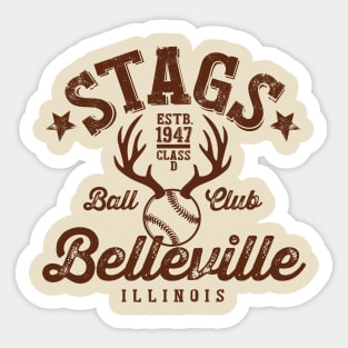 Belleville Stags Sticker